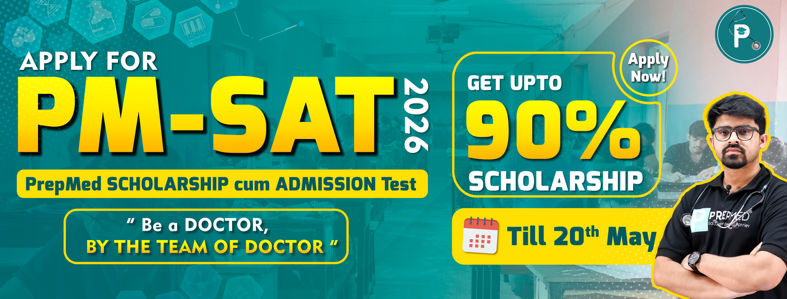 PrepMed Scholarship cum admission Test