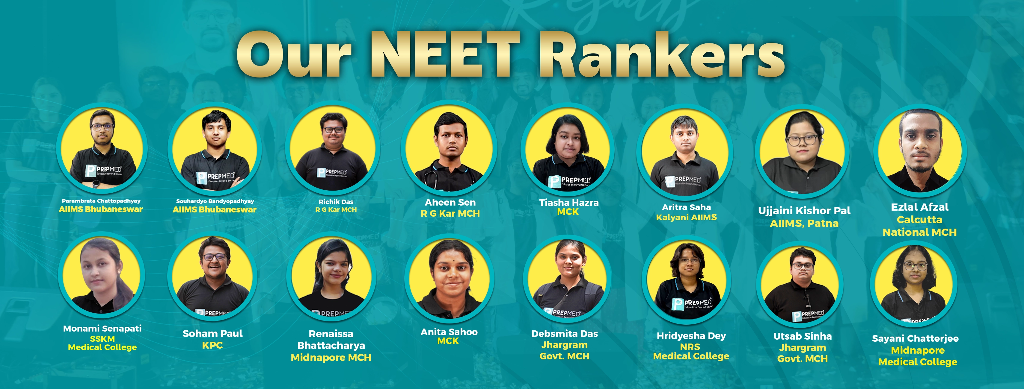 PrepMed NEET 2024 Top Achievers