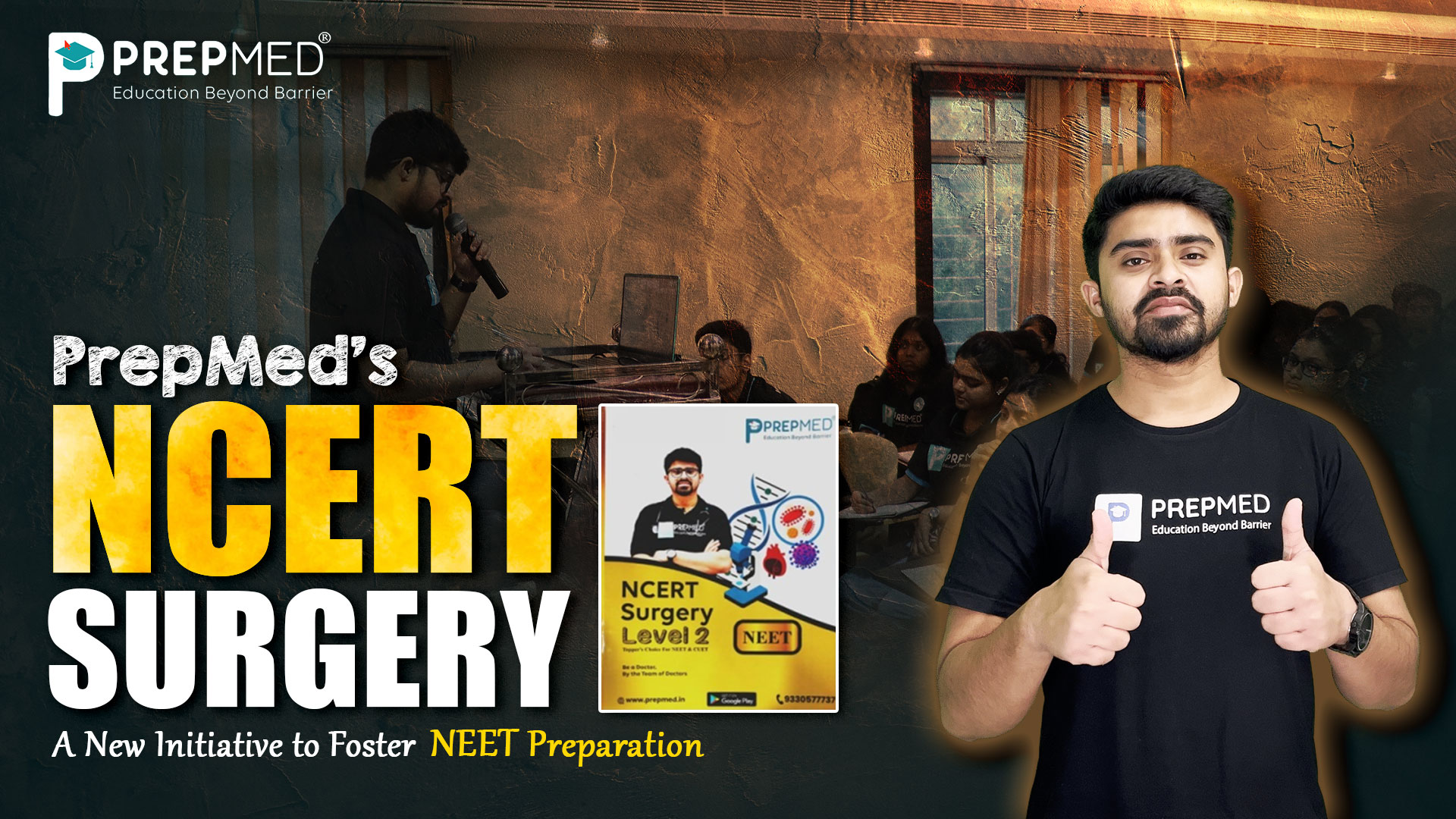 Students learning with PrepMed’s NCERT Surgery