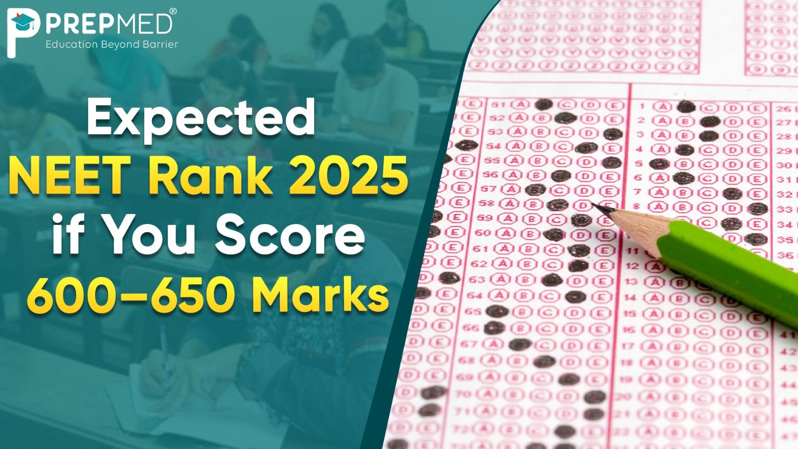 Expected NEET Rank 2025 if You Score 600–650 Marks