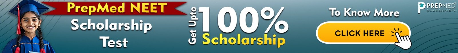 PrepMed NEET Scholarship test exam