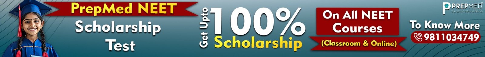 PrepMed NEET Scholarship Test
